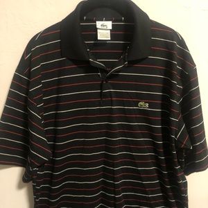 Lacoste Men’s Black Polo Shirt Sz Large